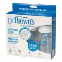set de 3 mamaderas Dr Brown's 240 ml
